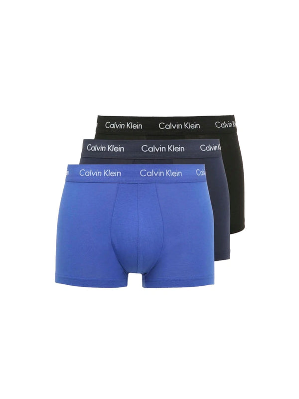Calvin Klein Men's Boxers 3-Pack – blue/black/marine