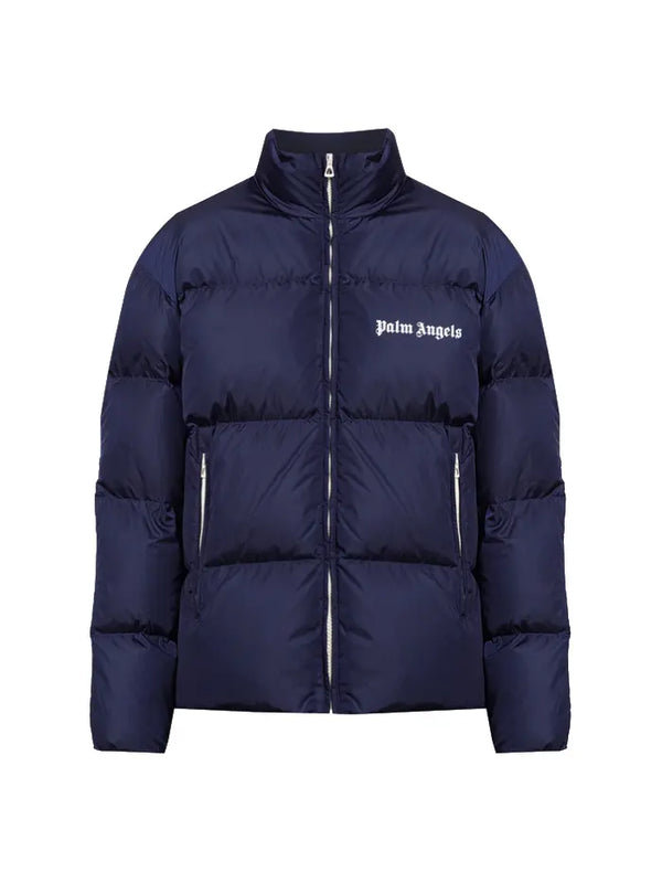 PALM ANGELS Down Jacket - blue